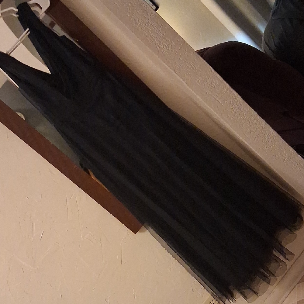 Elegant Black Wedding Dress